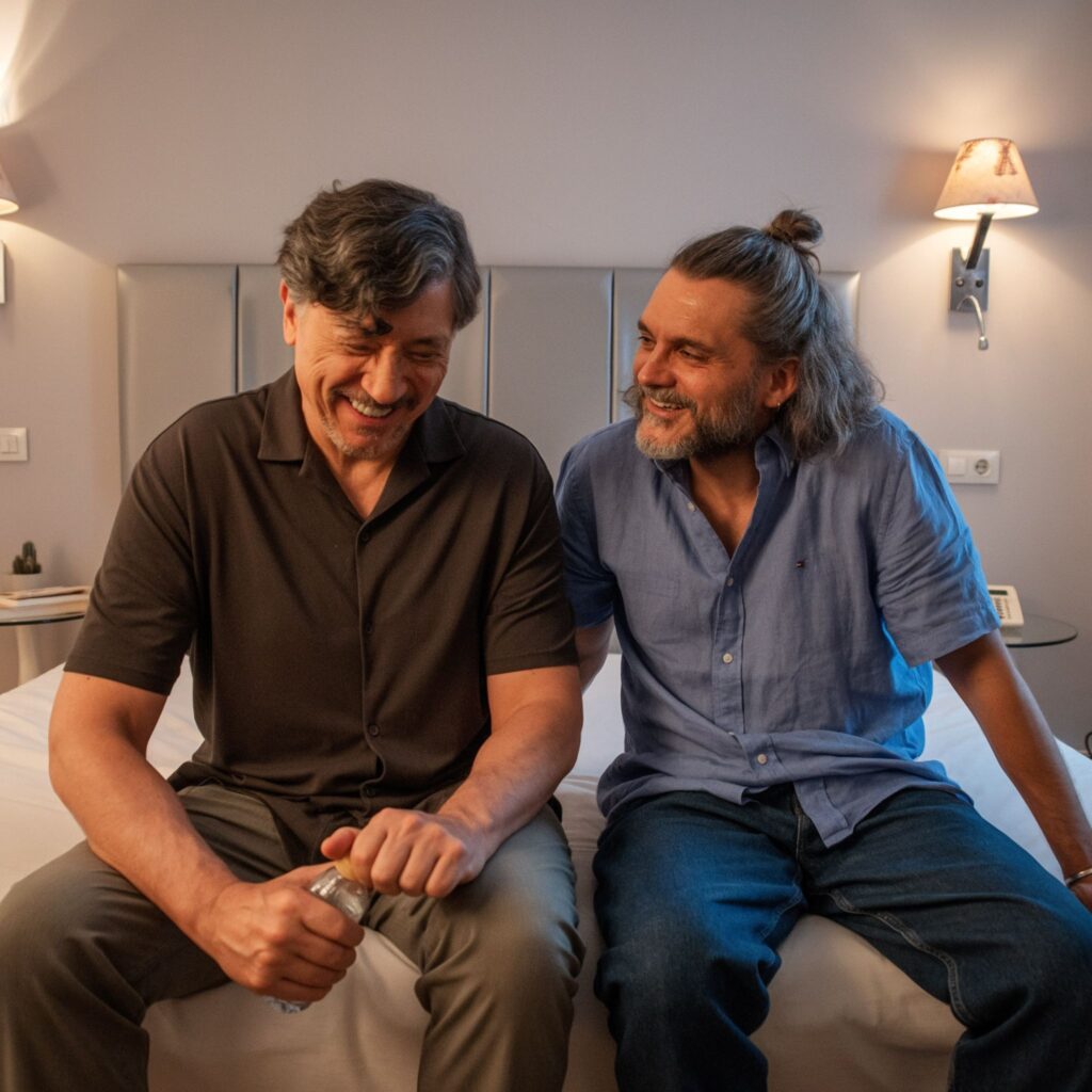 Carlos Bardem y Salva Reina finalizan el rodaje de ‘Una conversación pendiente’